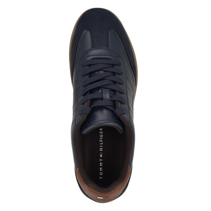 Tommy Hilfiger Men's Jolene, Navy/Cognac Multi, 7.5 Medium