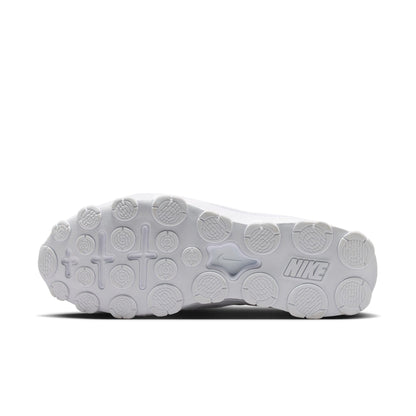 Nike Men's Reax 8 NSW Sl, White/Metallic Silver-Pure Platinum, 12