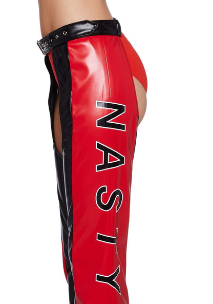 Dolls Kill Christina Inspired Costume by Trickz N' Treatz, Red, XX-Small