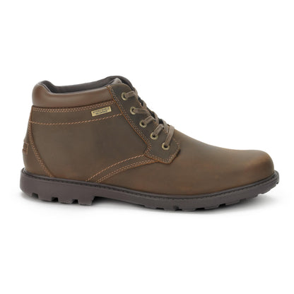 Rockport Men's Storm Surge Waterproof Plain Toe Boot, Tan, 10 Medium