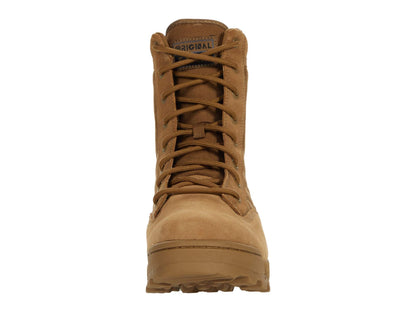 Original S.W.A.T. Classic 9" Lace-Up - Unisex Boots - Leather Upper - Padded Tongue & Collar - Textile Lining Coyote US Men's 8, Women's 9.5 Wide