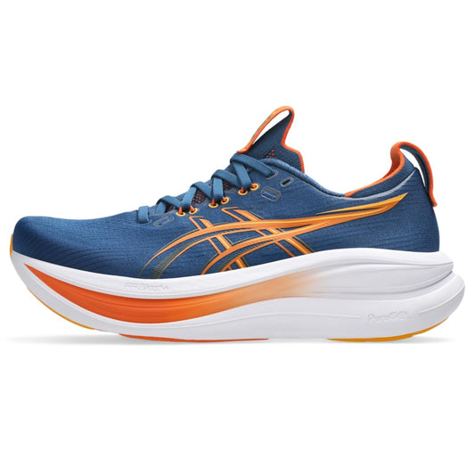 ASICS Men's Gel-Nimbus 28 Running Shoes, 11.5, Twilight Blue/ANZU