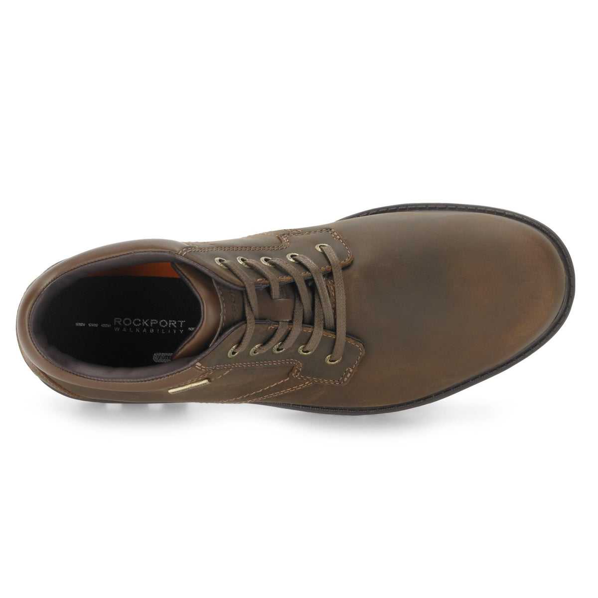 Rockport Men's Storm Surge Waterproof Plain Toe Boot, Tan, 10 Medium