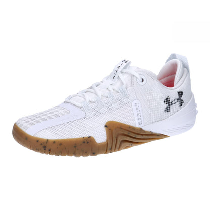 Under Armour TriBase Reign 6 White/Distant Gray/Black 9 D (M)