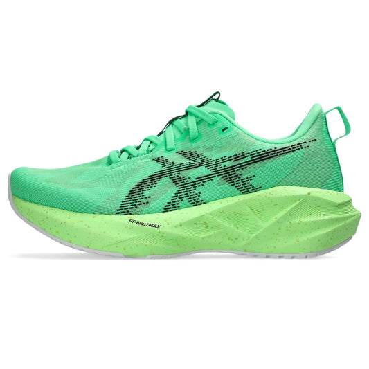 ASICS Women's NOVABLAST 5 Running Shoes, 9, Vital Green/Black