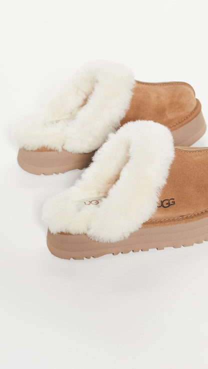 UGG Women's Disquette Slipper, Chestnut, 8