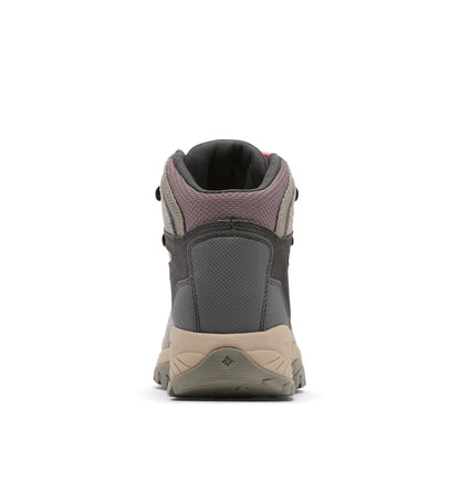 Columbia Womens Newton Ridge Plus Waterproof Amped, Stratus/Canyon Rose, 9