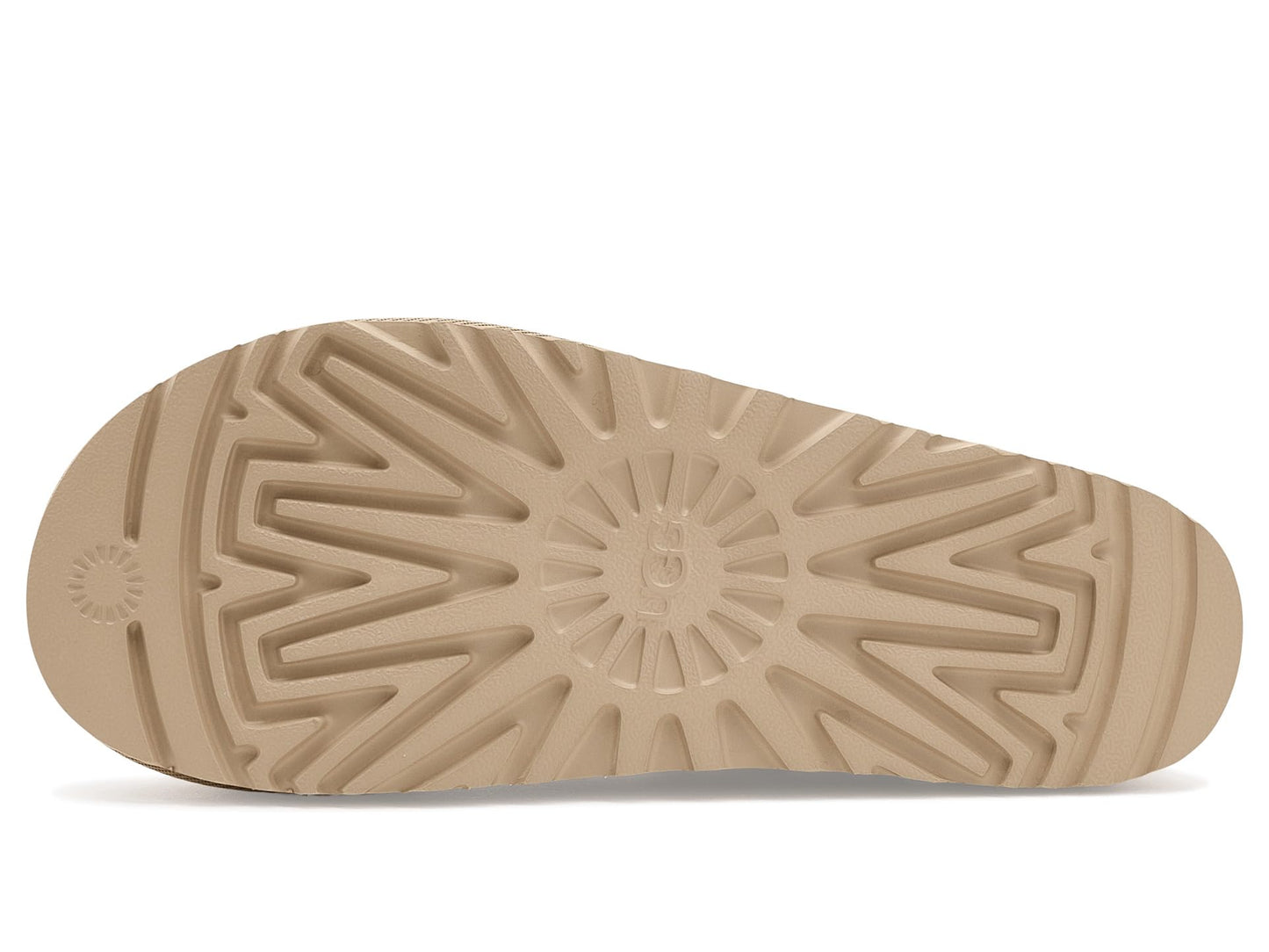 UGG Women's Goldenstar Hi Cutout Slide Sandal, Sand, 8.5