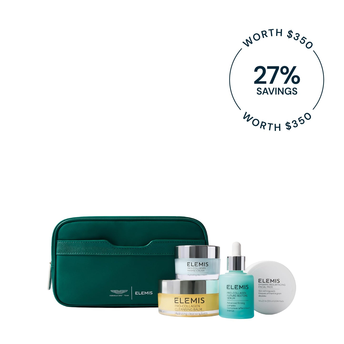 ELEMIS x Aston Martin Formula One™ Team Iconic Skincare Collection ($350 Value)
