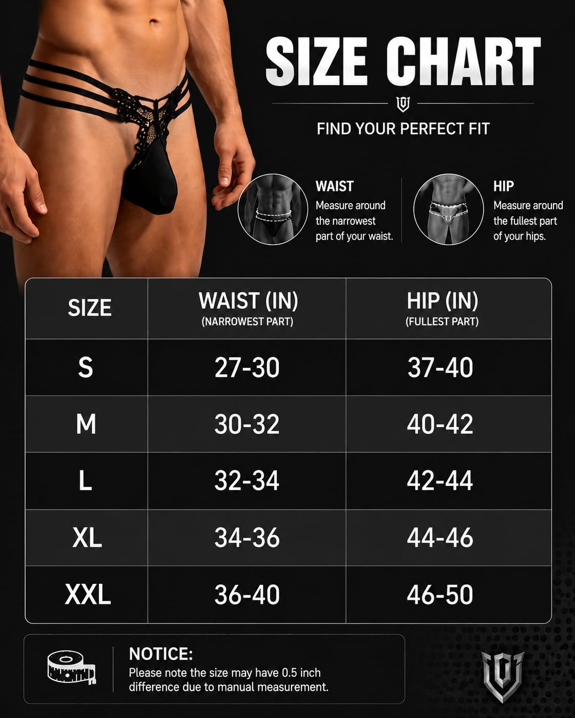 Men's Butterfly Lace Thong Underwear Sissy G-String Strappy Bikini Briefs