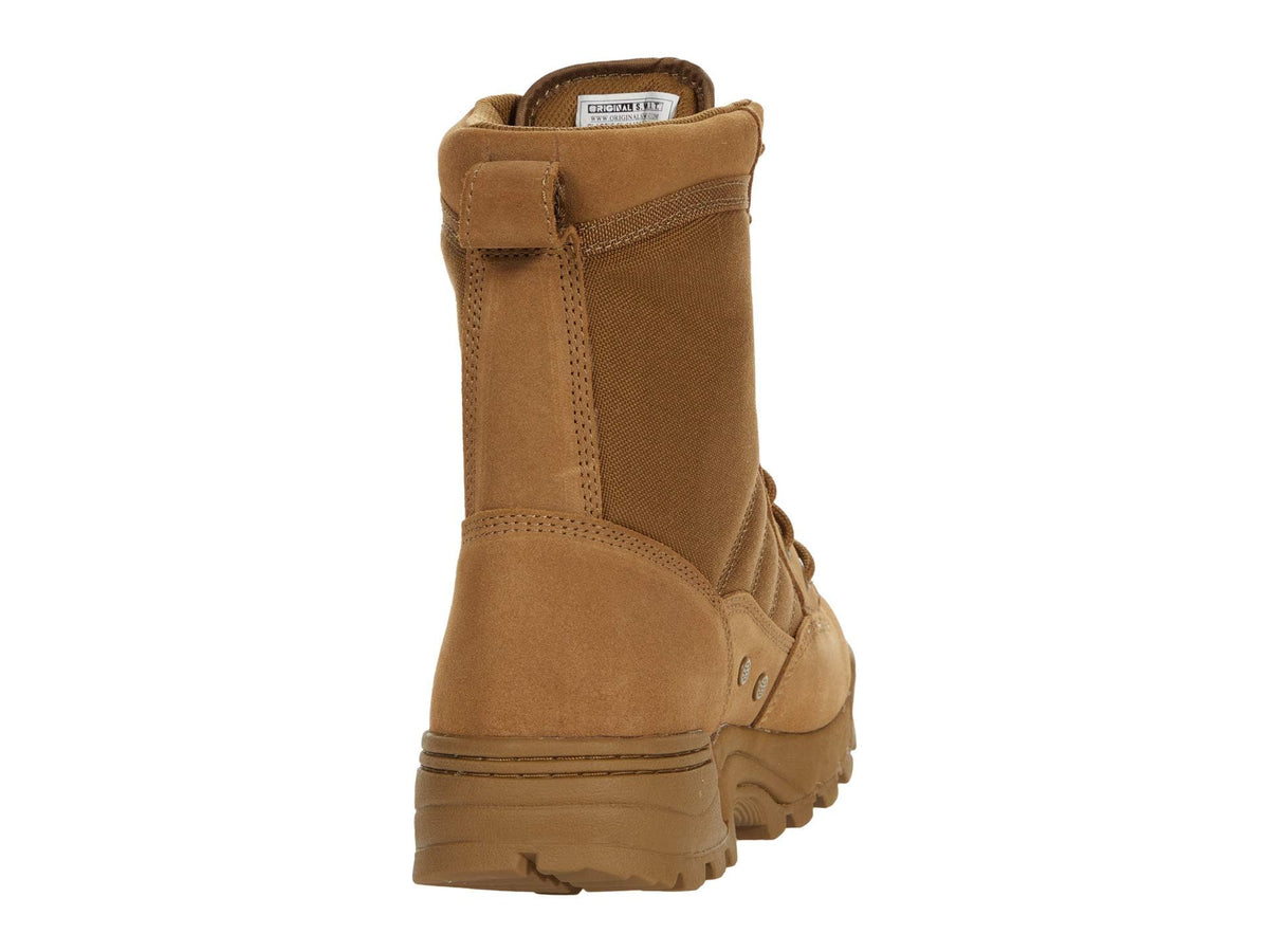 Original S.W.A.T. Classic 9" Lace-Up - Unisex Boots - Leather Upper - Padded Tongue & Collar - Textile Lining Coyote US Men's 8, Women's 9.5 Wide