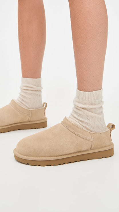 UGG Women's Classic Micro Boot, Sand, 10