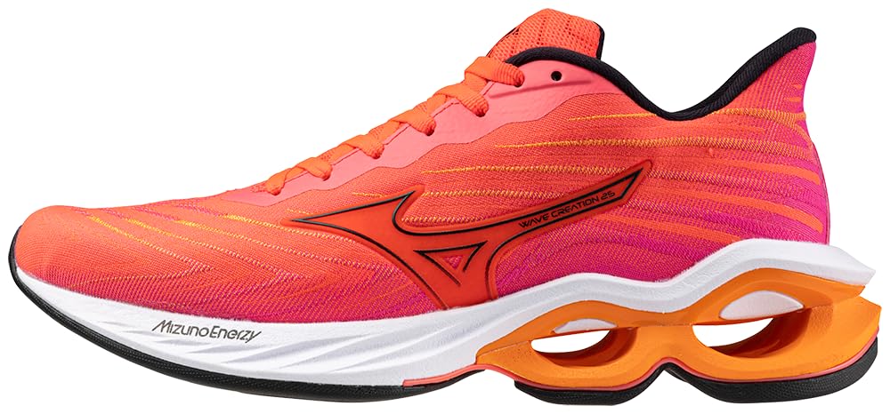 Mizuno Women's Wave Creation 25 SSW Running Shoe | Neutral Running Shoe | Pink Tetra/Athena | US 11
