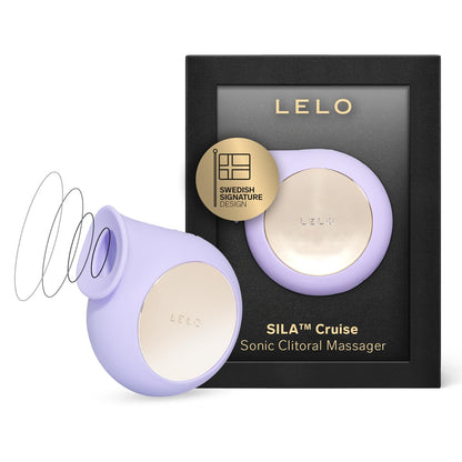 LELO SILA Cruise Suction Vibrator, Clit Sucking Toy for Woman, Clitoris Stimulator with Waterproof Design, Suction Sex Toy with 8 Vibrations Settings for Limitless Pleasure, Lilac