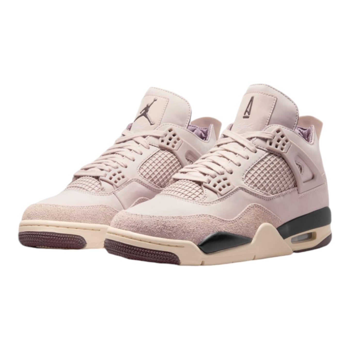 Nike Air Jordan Mens Air 4 Retro A Ma Maniere While You were Sleeping Fossil Stone/Metallic Pewter 12 Women/10.5 Men