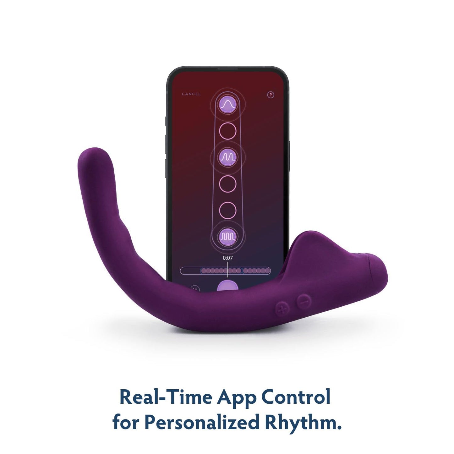 Crescendo 2 | Flexible Vibrator for Women's Intimate Wellness | Adaptive Fit, Precision Vibration & App Control.