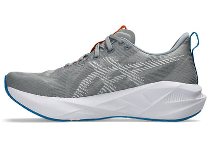 ASICS Men's Novablast 5Sneaker, Gravel White, 10.5 US