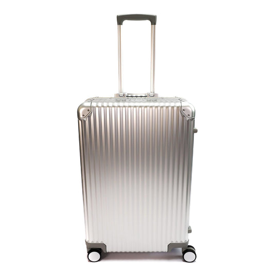 VinGardeValise® VinAluminum Wine Travel Suitcase - 12-Bottle Aluminum Luggage with TSA Lock, Shockproof Foam Inserts, Spinner Wheels, Hard Shell, Airline Approved