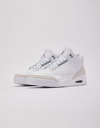Air Jordan 3 Retro 'White/Metallic Silver'