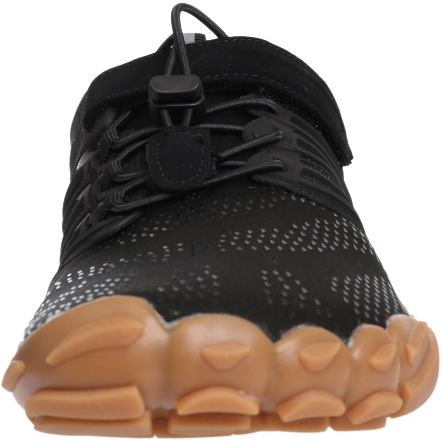 WHITIN Men's Trail Running Shoes Minimalist Barefoot Wide Width Toe Box Size 11 Gym Workout Fitness Low Zero Drop Sneakers Lightweight Black Gum 44