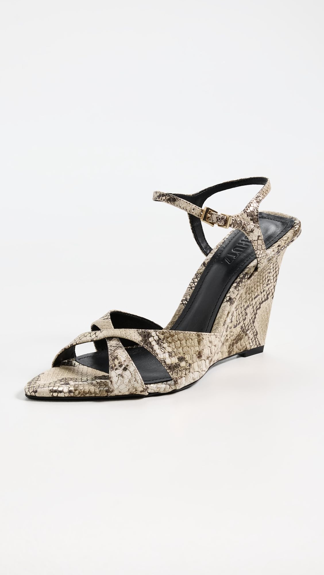 SCHUTZ Women's Maxine Wedges, Platina, 6.5 Medium US