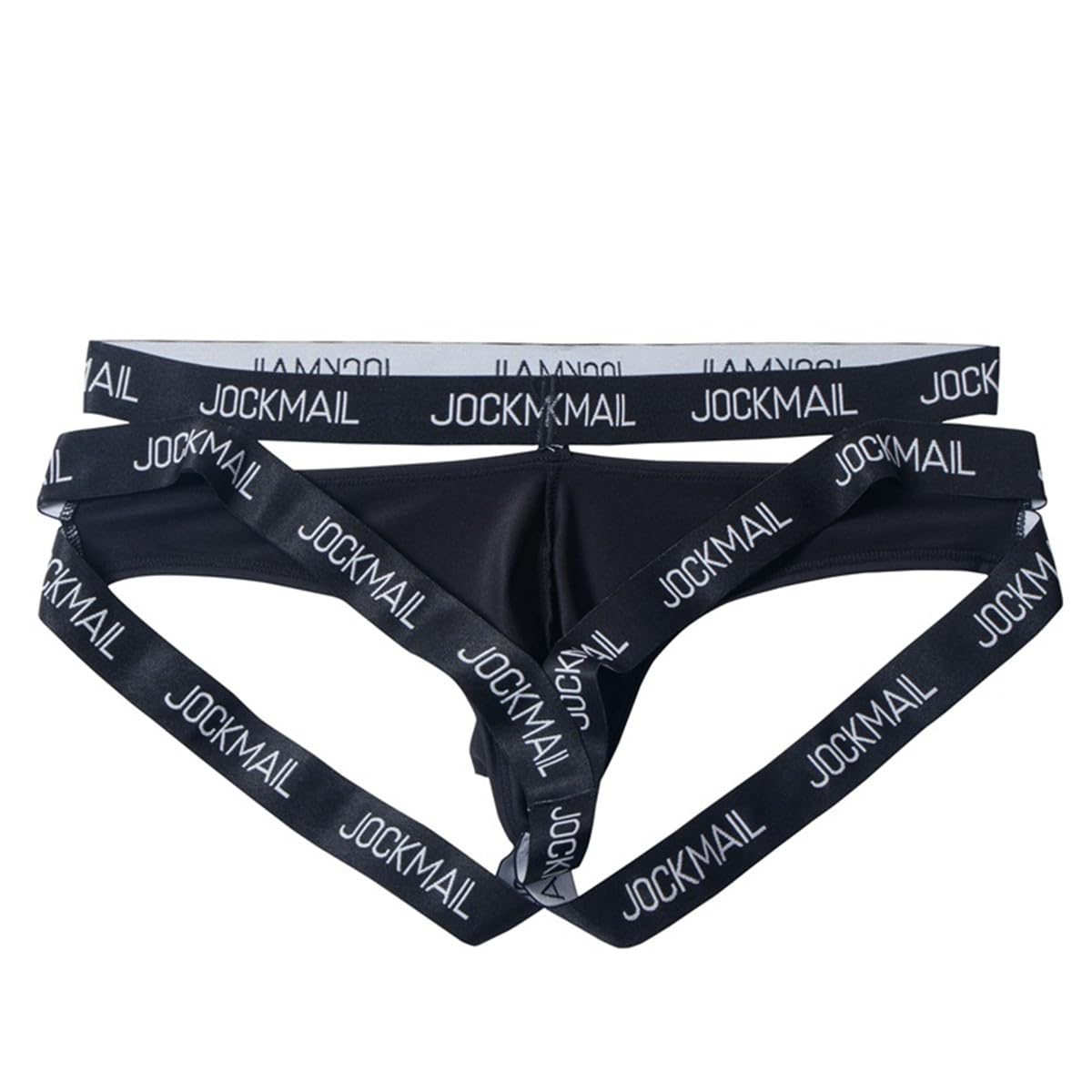 Mens Mesh Jockstrap Breathable Athletic Supporters Mens Thongs Jock Strap Male Underpants (X-Large, 254black)