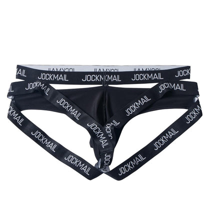 Mens Mesh Jockstrap Breathable Athletic Supporters Mens Thongs Jock Strap Male Underpants (X-Large, 254black)