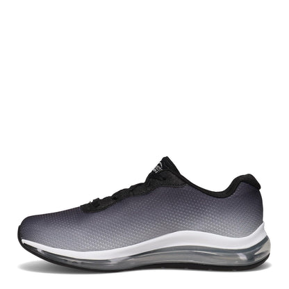 Skechers womens Skech-air Element 2.0 Sneaker, Black/White, 9.5 Wide US