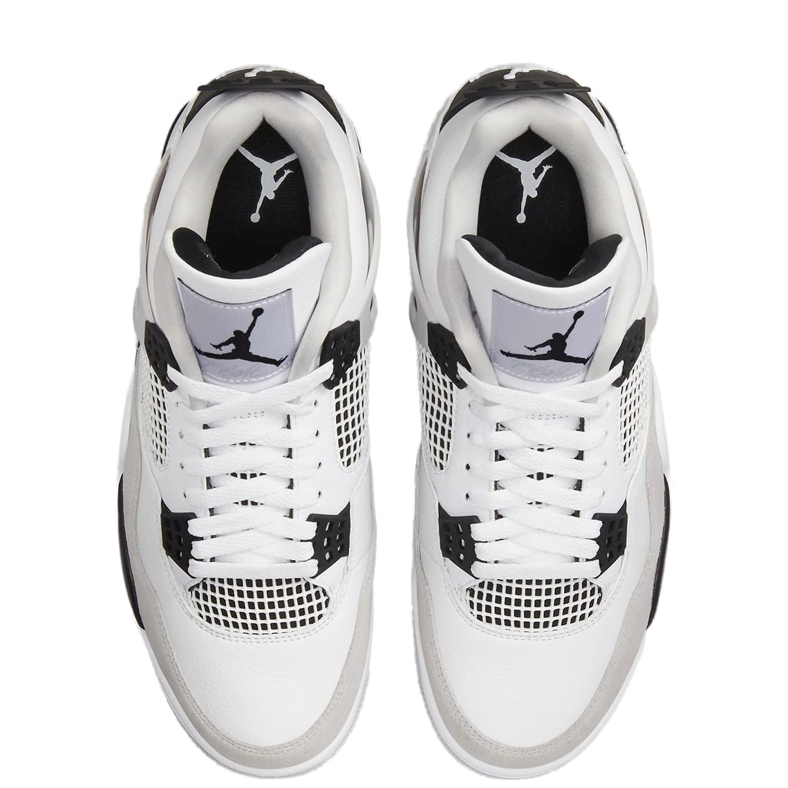NIKE Jordan Mens Air Jordan 4 Retro DH6927 111 Military Black - Size 9.5