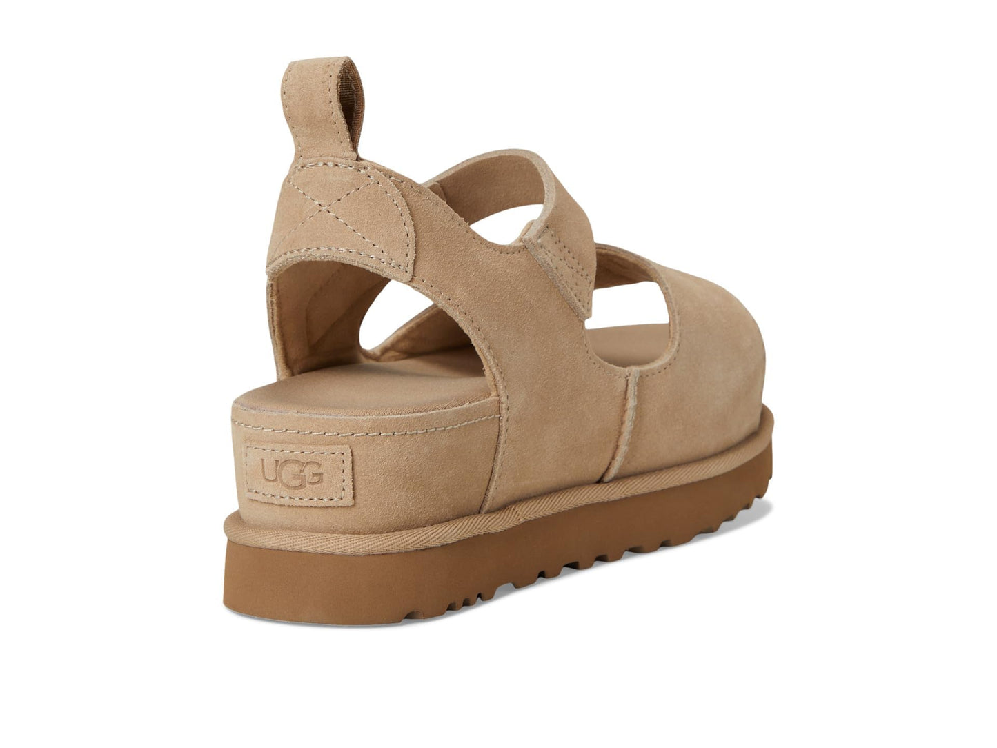 UGG Women's Goldenstar Hi Sandal, Sand, 8.5