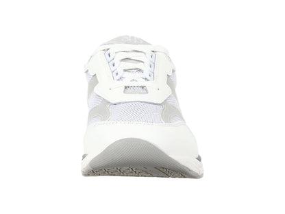 SAS Tour Mesh Shoes for Women – Suede & Mesh Uppers – Cushioned Tongue – Removable Footbed – Rubber Outsole Silver 6 WWW - Triple Wide (E-EE)