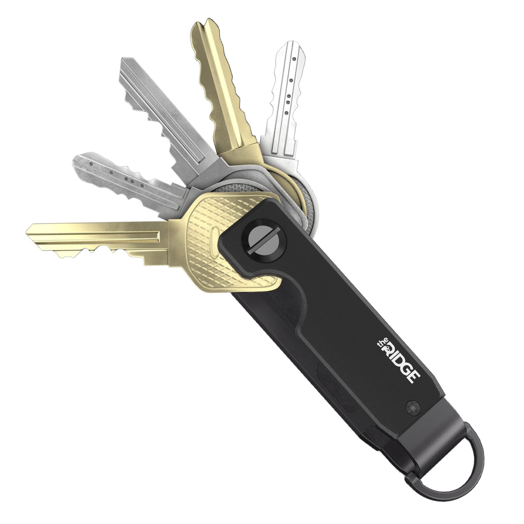 The Ridge Key Organizer - Compact Metallic Key Holder, Minimalist Inno ...