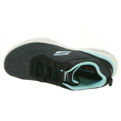 SKECHERS Skech-Air Dynamight-Top Prize Black/Turquoise 8 C - Wide