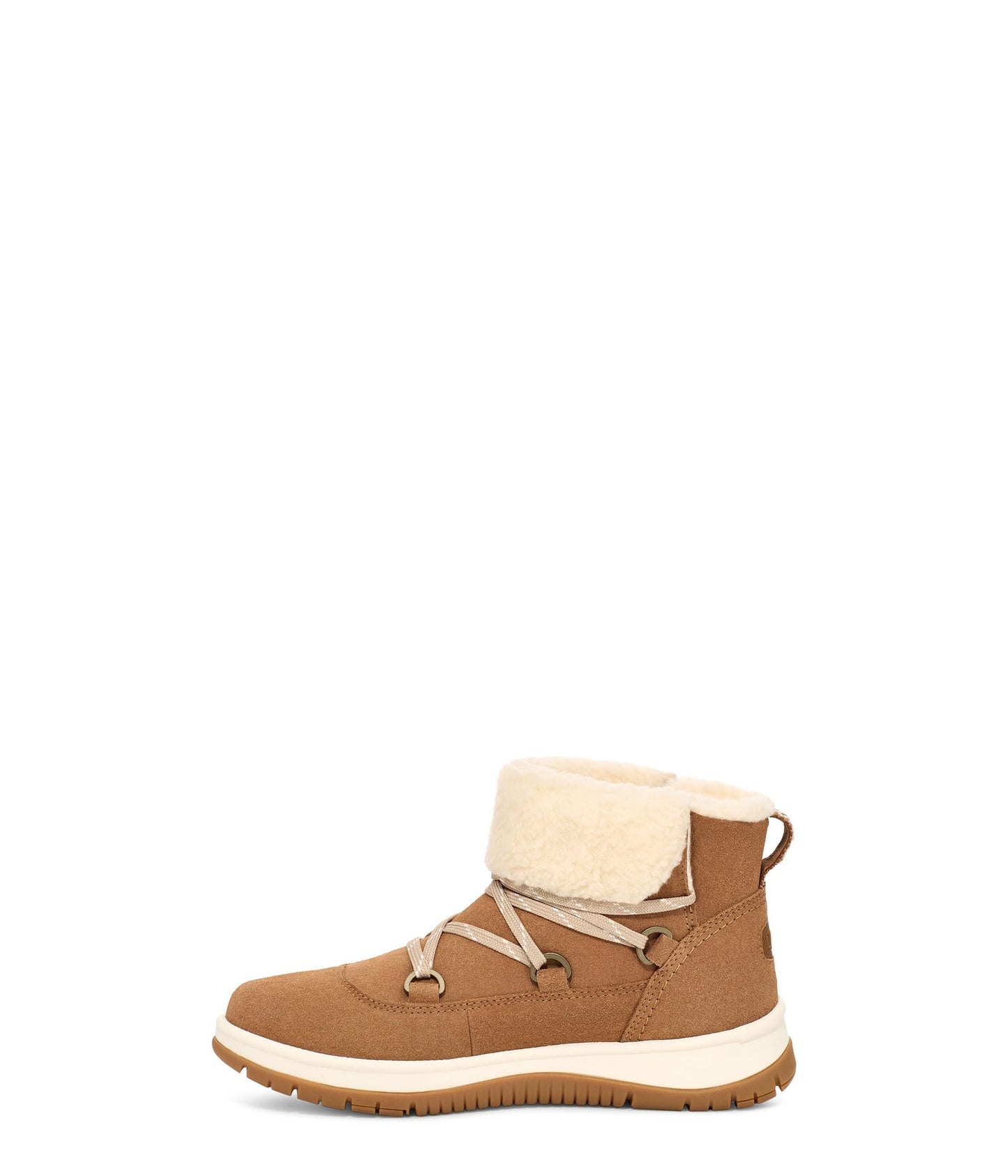 UGG Women's Lakesider Heritage Lace Boot, Chestnut, 5