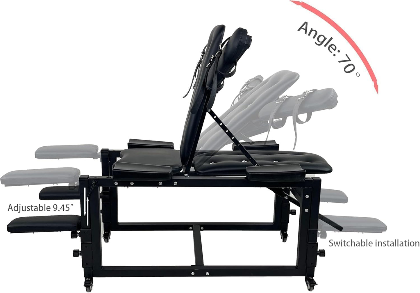 Bondage Sex Furniture,Sex Chair,Sex Swing,BDSM Sex Toys for Men, Women and Adult Couples,Optional Sex Machine. (Sex Large Chair&Silent Sex Love Machine)