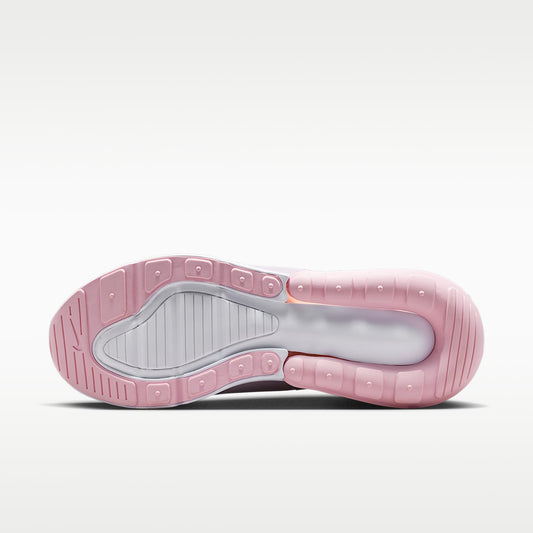 Nike Air Max 270 Women's Shoes (White/University Gold/Pink Foam/Metallic Gold) Size 7.5