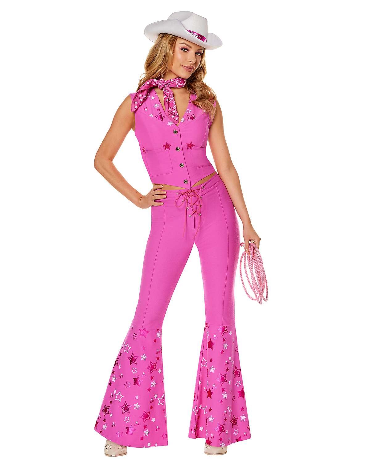 Spirit Halloween Adult Western Barbie Costume - Barbie the Movie, Women, Size ADULT EXTRA LARGE Standard, Multicolor
