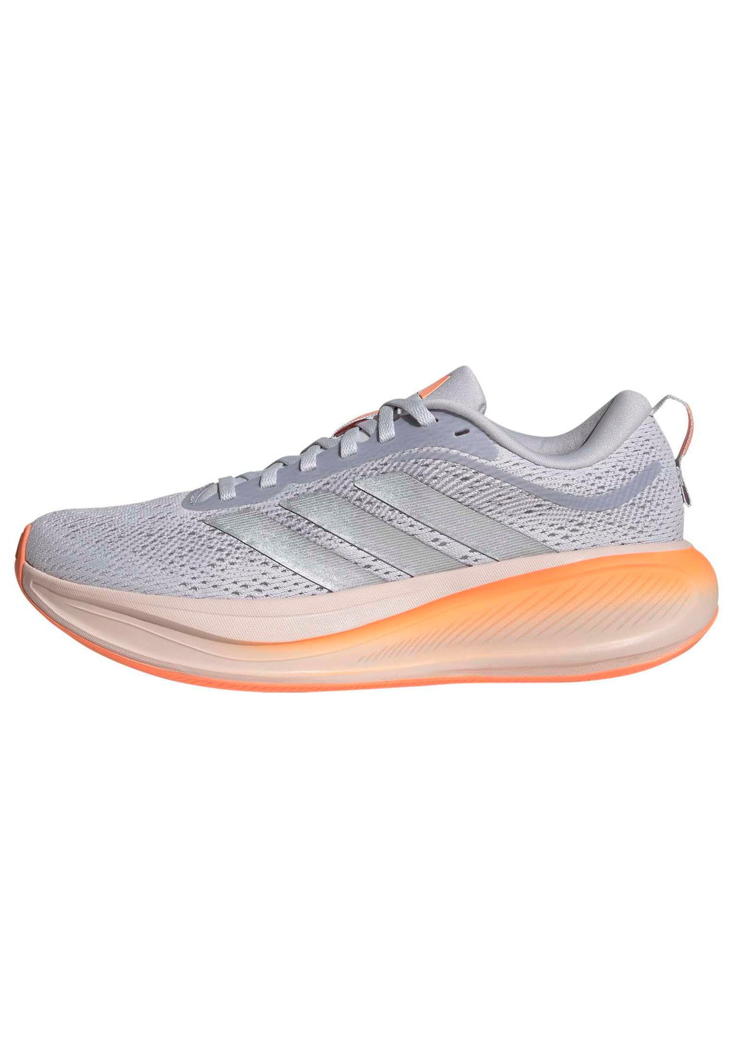 adidas Women's Response Pace Running, Dash Grey/Silver Metallic/Beam Orange, 8