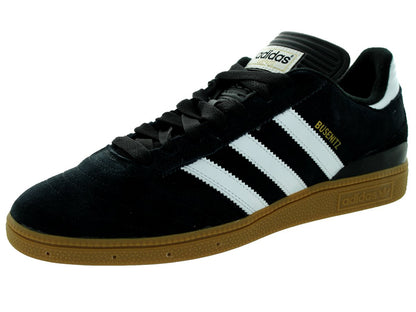 adidas Originals Men's Busenitz Sneakers, Black/White/Metallic Gold, 7.5