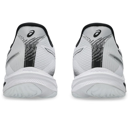 ASICS Men's Netburner Ballistic FlyteFoam 4 Volleyball Shoes, 15, White/Black
