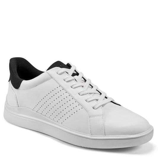 Rockport Men's Tristen Step-in Lace to Toe White 9 Wide