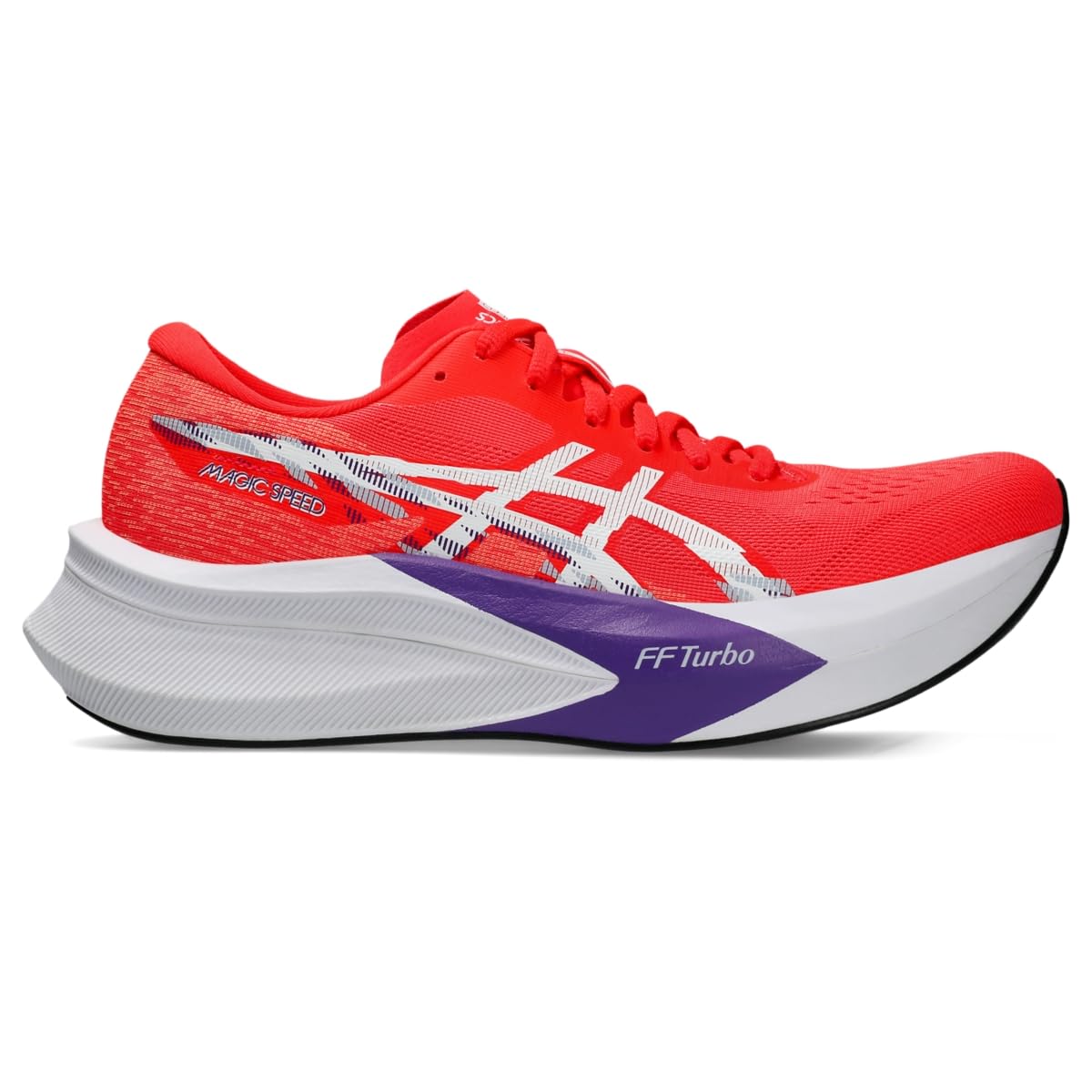 ASICS Women Magic Speed 4 Flash Red/White 12 Medium