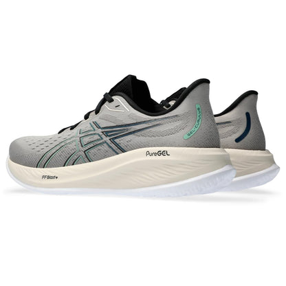 ASICS Men's Gel-Cumulus 26 Running Shoe, 11, Moonrock/Dark Mint