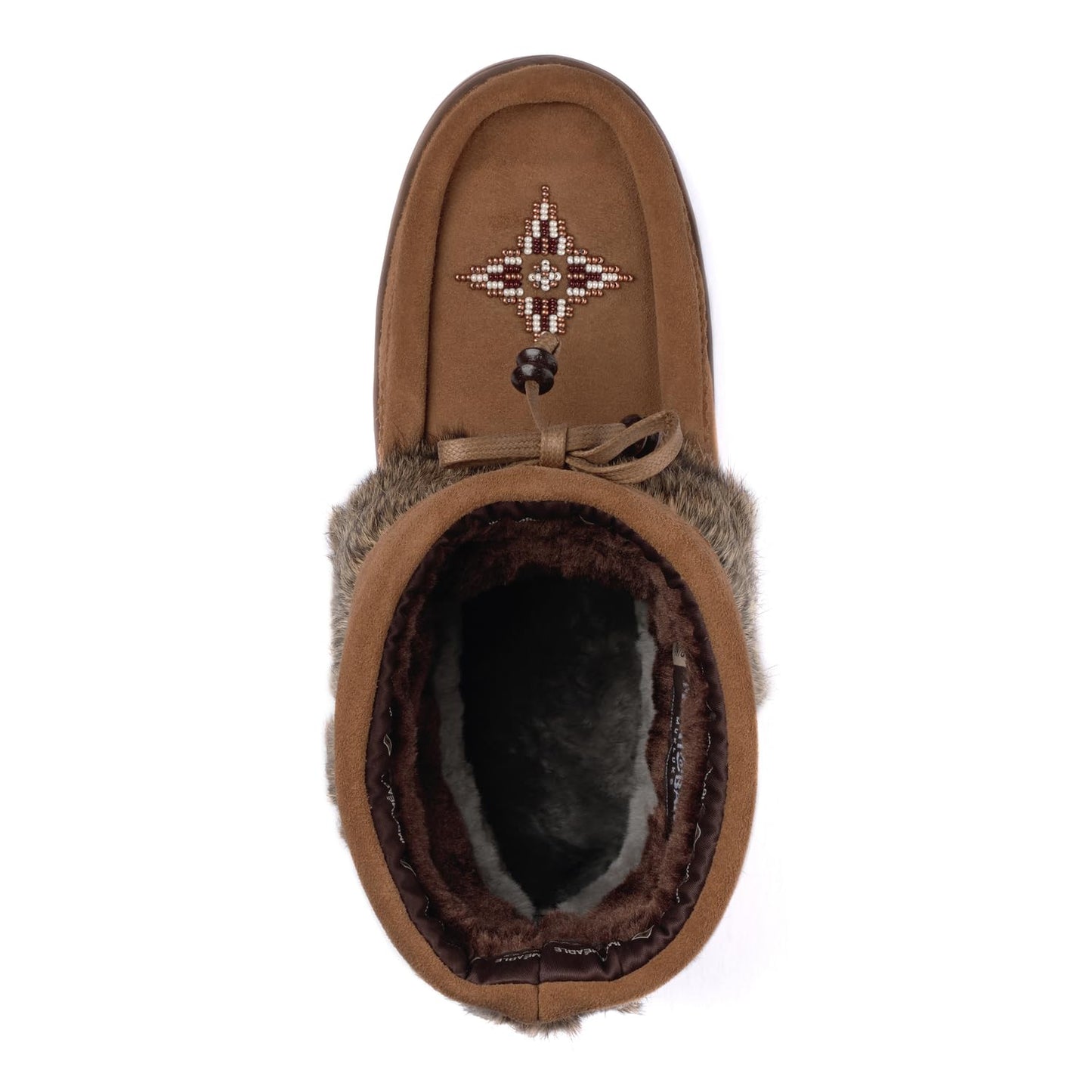 MANITOBAH WP Keewatin Suede Mukluk Womens Oak L06