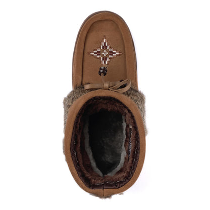 MANITOBAH WP Keewatin Suede Mukluk Womens Oak L06
