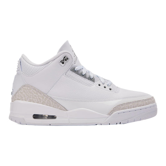 Air Jordan 3 Retro 'White/Metallic Silver'
