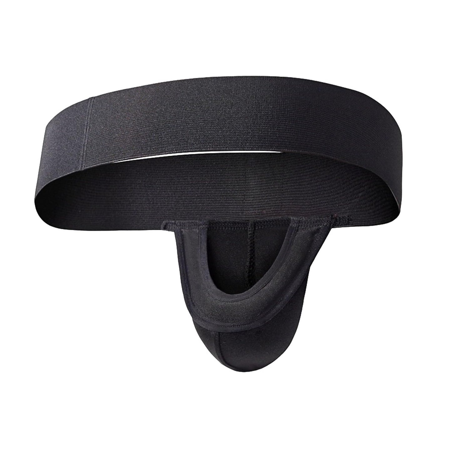 JOCKMAIL Men's Jockstrap Underwear Pouch Jock Strap Athletic Supporter with Stretch Pouch & Elastic Waistband (US, Alpha, Medium, Regular, Regular, 2, PINK+BLACK)