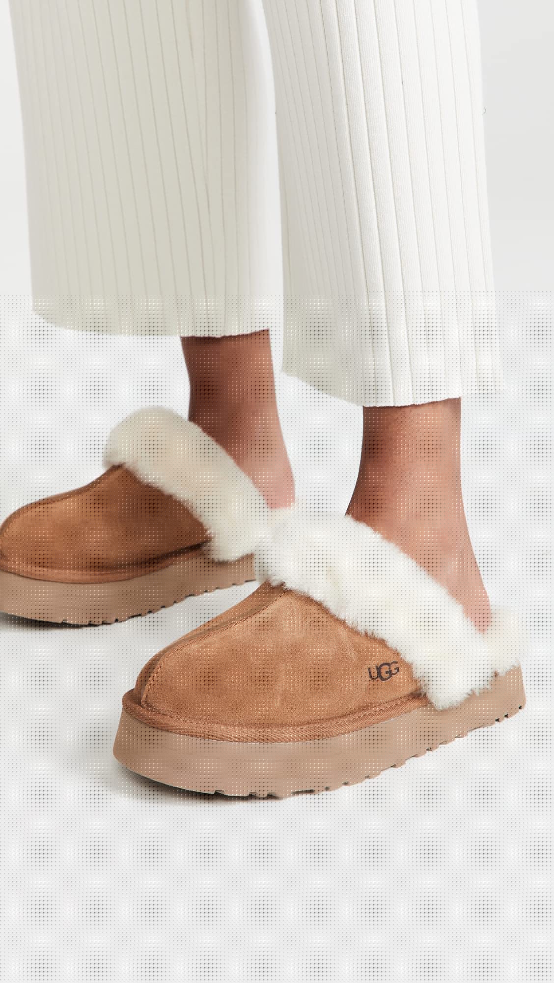 UGG Women's Disquette Slipper, Chestnut, 9