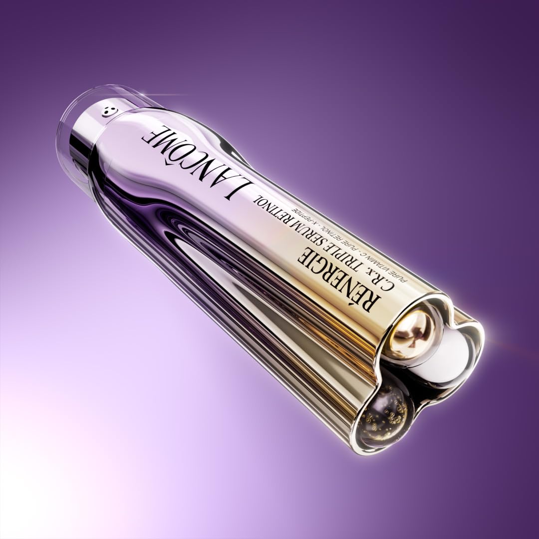 Lancôme Rénergie C.R.x. Triple Serum Retinol - Anti-Aging Serum With Pure Retinol, Pure Vitamin C, X-Peptide - Target Wrinkles and Pores - All Skin Types, including Sensitive 1.69 Fl. Oz.