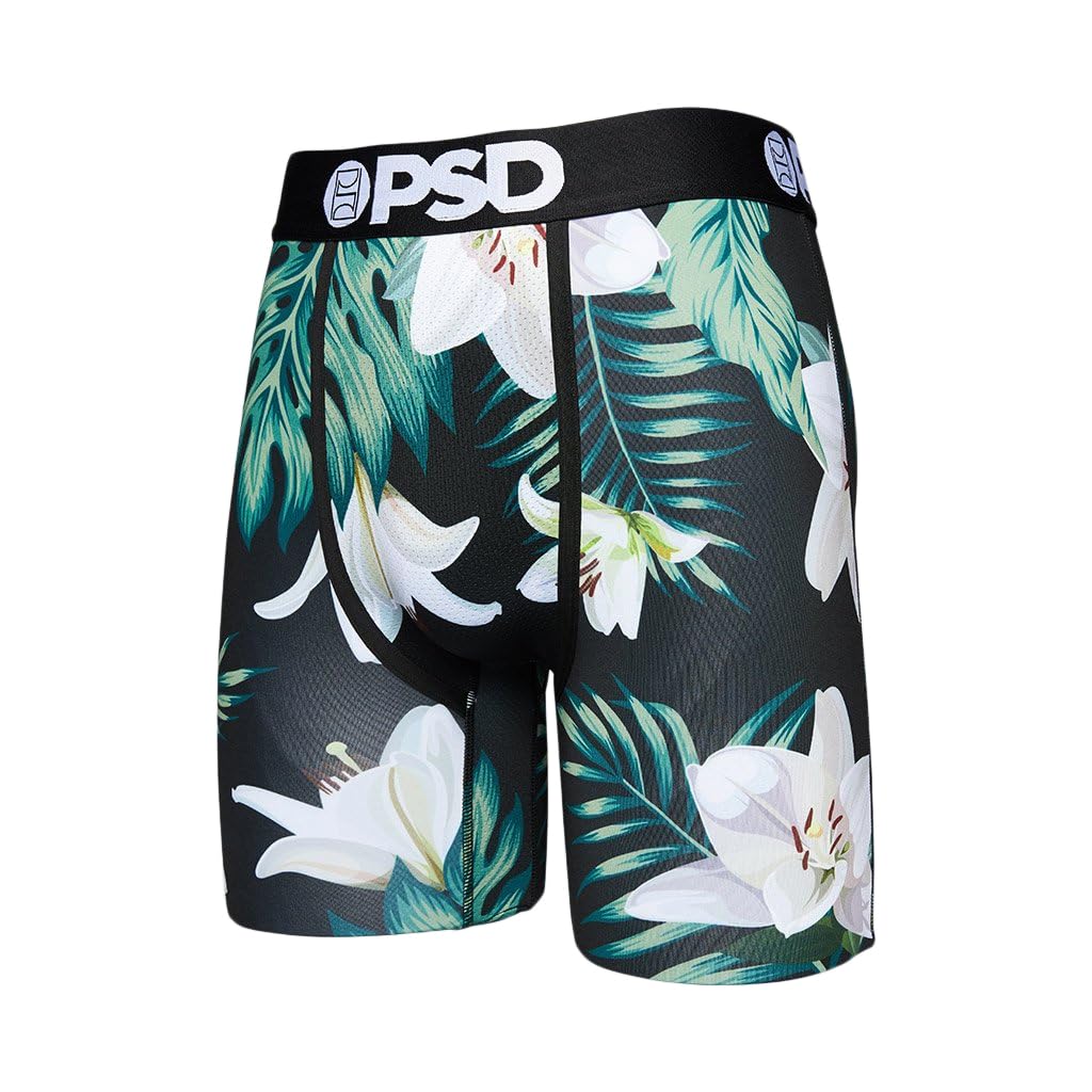 PSD Underwear Men's The Tropics Boxer Brief 3 Pack, Multi, S